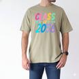 Class Of 2036 First Day Kindergarten Grow With Me Graduation Men's Comfort Colors T-Shirt Khaki
