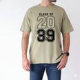 Class Of 2039 Blue Graduation Senior Student Tee Men's Comfort Colors T-Shirt Khaki