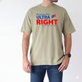 Conservative Dad's Ultra Right 100 Work Free American Beer Men's Comfort Colors T-Shirt Khaki Conservative Dad's Ultra Right 100 Work Free American Beer Men's Comfort Colors T-Shirt Khaki