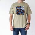 Crested Gecko Moon Retro Reptile Mom Dad Breeder Lover Men's Comfort Colors T-Shirt Khaki Crested Gecko Moon Retro Reptile Mom Dad Breeder Lover Men's Comfort Colors T-Shirt Khaki
