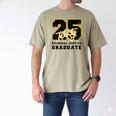 Criminal Justice Graduate Graduated Class Of 2025 Graduation Men's Comfort Colors T-Shirt Khaki