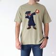 Cute Dabbing Kid Elementary School Graduation Baseball Men's Comfort Colors T-Shirt Khaki