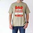 Dad Of The Berry First Birthday Of Girl Strawberry Men's Comfort Colors T-Shirt Khaki