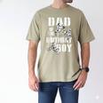 Dad Of The Birthday Boy Dirt Bike Men's Comfort Colors T-Shirt Khaki