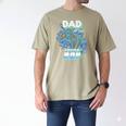 Dad Of The Birthday Boy Matching Video Game Birthday Party Men's Comfort Colors T-Shirt Khaki