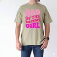 Dad Of The Birthday Girl Party Girls Daddy Birthday Party Men's Comfort Colors T-Shirt Khaki