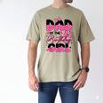 Dad Of The Birthday Girl Pink Family Birthday Girls Party Men's Comfort Colors T-Shirt Khaki