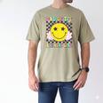 Dad Of The Birthday Girl Retro Family Matching Party Bday Men's Comfort Colors T-Shirt Khaki