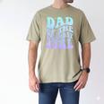 Dad Of The Birthday Girls Teens Kid Family Matching Birthday Men's Comfort Colors T-Shirt Khaki