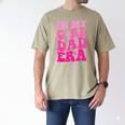 In My Dad Era Girl Groovy Retro Papa Fathers Day Men's Comfort Colors T-Shirt Khaki