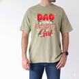 Dad And Mom Birthday Girl Strawberry Berry Sweet One Two Men's Comfort Colors T-Shirt Khaki