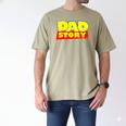 Dad Story Men's Comfort Colors T-Shirt Khaki