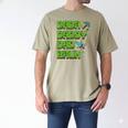 Dada Daddy Dad Bruh Father's Day Game Pixel Men's Comfort Colors T-Shirt Khaki