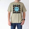 Dada One Happy Dude 1st Birthday Family Matching Men's Comfort Colors T-Shirt Khaki