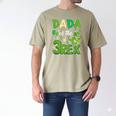 Dada Of The Three Rex Birthday Dinosaur Family Matching Men's Comfort Colors T-Shirt Khaki