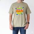 Daddy Of The Birthday Astronaut Boy Outer Space Theme Party Men's Comfort Colors T-Shirt Khaki