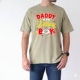 Daddy Of The Birthday Boy Matching Dad Son Family Birthday Men's Comfort Colors T-Shirt Khaki