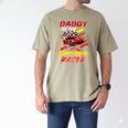 Daddy Of The Birthday Racer Race Car Party Family Matching Men's Comfort Colors T-Shirt Khaki