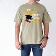 My Daddy Did It And He Did It For Me Graduate Graduation Men's Comfort Colors T-Shirt Khaki