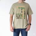 My Daddy Is My Hero Military Dad US Flag Father’s Day Men's Comfort Colors T-Shirt Khaki My Daddy Is My Hero Military Dad US Flag Father’s Day Men's Comfort Colors T-Shirt Khaki