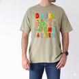 Daddy Of The One-A-Saurus 1St Birthday Boy Dinosaur Men's Comfort Colors T-Shirt Khaki