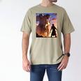David And Goliath Bible Book Of Samuel Famous Bible Story Men's Comfort Colors T-Shirt Khaki