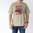 If Diesel Ain't Burnin Then I Ain't Earnin Truck Driver Dad Men's Comfort Colors T-Shirt Khaki