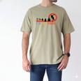 Disc Golf I'd Hit That Frisbee Golfer Retro Men Dad Men's Comfort Colors T-Shirt Khaki