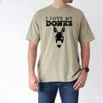 Donkey Mom Or Dad I Love My Donks Farmer Men's Comfort Colors T-Shirt Khaki Donkey Mom Or Dad I Love My Donks Farmer Men's Comfort Colors T-Shirt Khaki