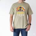 Don't Make Me Use My Daddy Voice Gay Bear Pride Men's Comfort Colors T-Shirt Khaki