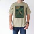 From The Earth To The Moon Book Cover 1874 Premium Men's Comfort Colors T-Shirt Khaki
