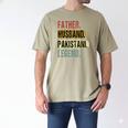 Father Husband Pakistani Legend Pakistan Dad Father's Day Men's Comfort Colors T-Shirt Khaki