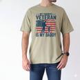 Father Veterans Day My Favorite Veteran Is My Daddy For Kids Men's Comfort Colors T-Shirt Khaki