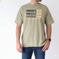 Fathers Day Old Man Retirement Tee Gag For Dad Men's Comfort Colors T-Shirt Khaki