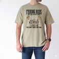 Fishing Tuna Bass Rod Fisherman Cool Dad Quote Men's Comfort Colors T-Shirt Khaki
