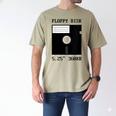 Floppy Disk Computer Nostalgia Fun PC Enthusiast History Men's Comfort Colors T-Shirt Khaki Floppy Disk Computer Nostalgia Fun PC Enthusiast History Men's Comfort Colors T-Shirt Khaki