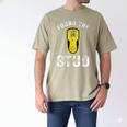 Found The Stud Dad Joke Handy Tools Stud Finder Men's Comfort Colors T-Shirt Khaki