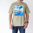 Frutiger Aero Aesthetic Tech Bubble Tea Boba Milktea Fishes Men's Comfort Colors T-Shirt Khaki Frutiger Aero Aesthetic Tech Bubble Tea Boba Milktea Fishes Men's Comfort Colors T-Shirt Khaki