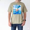 Frutiger Aero Aesthetic Tech Bubble Tea Boba Milktea Fishes Raglan Baseball Tee Men's Comfort Colors T-Shirt Khaki Frutiger Aero Aesthetic Tech Bubble Tea Boba Milktea Fishes Raglan Baseball Tee Men's Comfort Colors T-Shirt Khaki