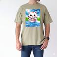 Frutiger Aero Aesthetic Tech Kawaii Ramen Cat Fishes Raglan Baseball Tee Men's Comfort Colors T-Shirt Khaki Frutiger Aero Aesthetic Tech Kawaii Ramen Cat Fishes Raglan Baseball Tee Men's Comfort Colors T-Shirt Khaki
