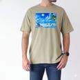 Frutiger Aero Beach Y2k Aesthetic Palm Tree Sand Ocean Men Women Girls Kids Men's Comfort Colors T-Shirt Khaki Frutiger Aero Beach Y2k Aesthetic Palm Tree Sand Ocean Men Women Girls Kids Men's Comfort Colors T-Shirt Khaki