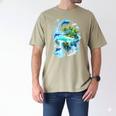Frutiger Aero Men's Comfort Colors T-Shirt Khaki