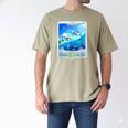 Frutiger Aero Skeuomorphism User Interface Nostalgia Men's Comfort Colors T-Shirt Khaki