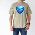 Frutiger Aero Y2K Heart Men's Comfort Colors T-Shirt Khaki Frutiger Aero Y2K Heart Men's Comfort Colors T-Shirt Khaki