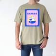 Fun Cute Introvert Cat Character With Wine Men's Comfort Colors T-Shirt Khaki Fun Cute Introvert Cat Character With Wine Men's Comfort Colors T-Shirt Khaki