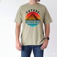 Future Archaeologist Pyramid Archaeology Student Graduation Men's Comfort Colors T-Shirt Khaki