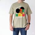 Future HBCU Grad History Girl Graduation HBCU Kids Men's Comfort Colors T-Shirt Khaki