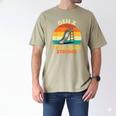 Gen X Slide Strong Generation X Gen Xer Nostalgia Men's Comfort Colors T-Shirt Khaki