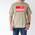 Graduate Class Of 2025 Senior Graduation End Of School Year Men's Comfort Colors T-Shirt Khaki