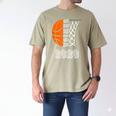 Graduate Senior Class 2020 Graduation Basketball Player Men's Comfort Colors T-Shirt Khaki